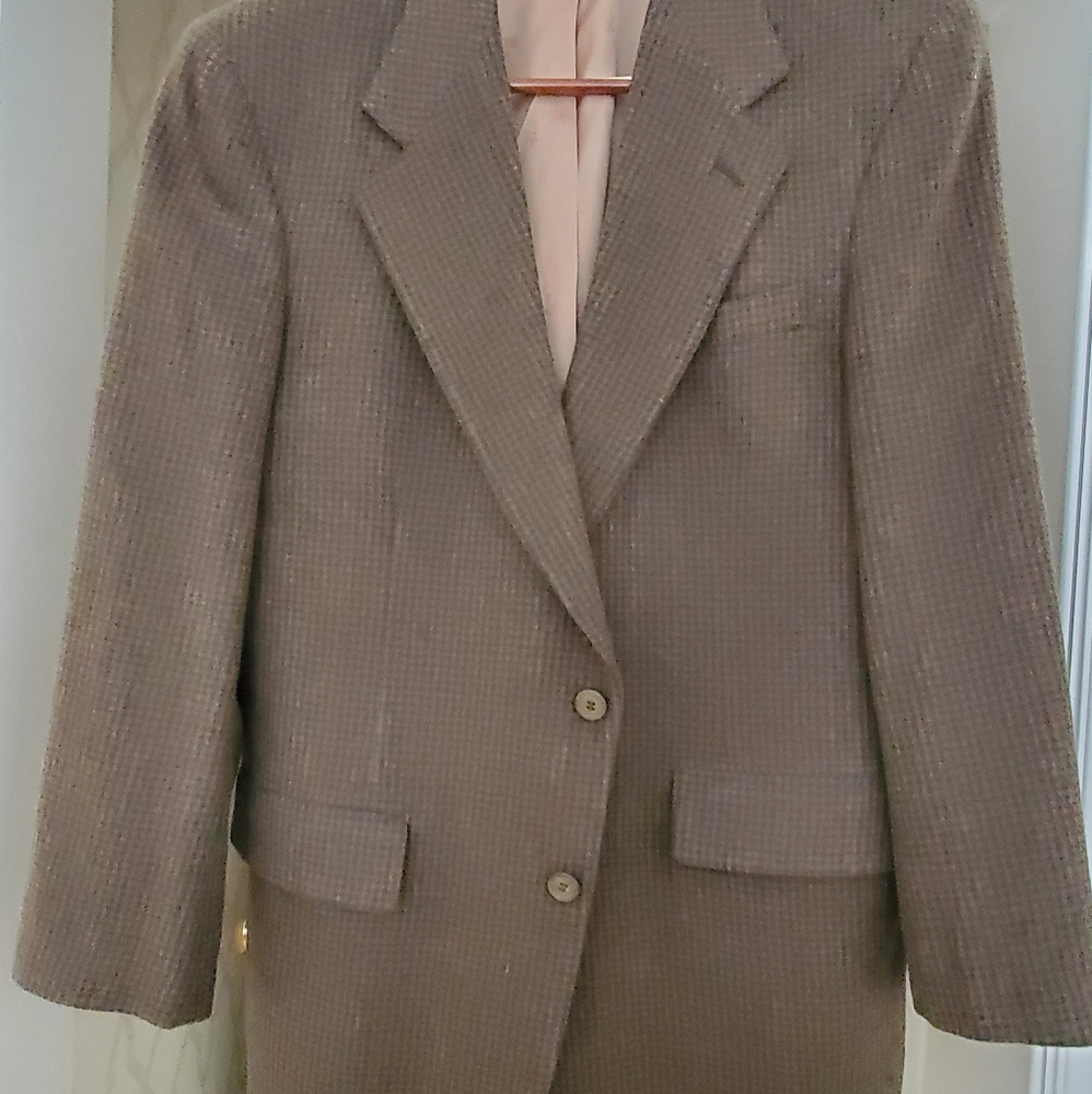 Saks Fifth Avenue Camel Hair Sport Jacket